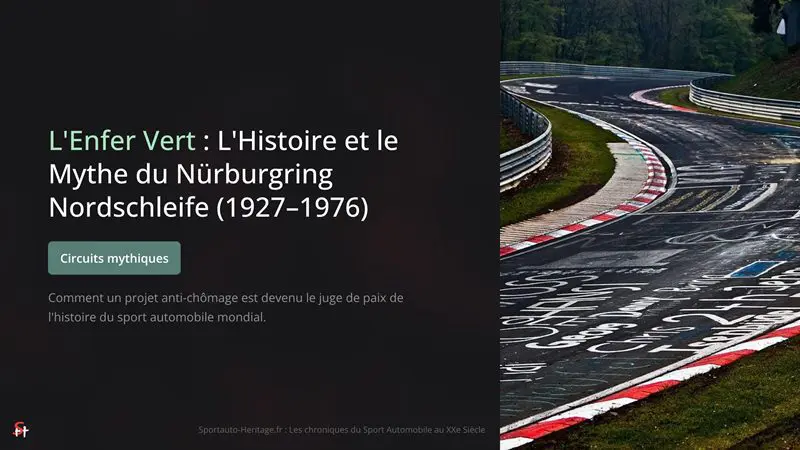 L'enfert Vert de la Nürburgring Nordschleife