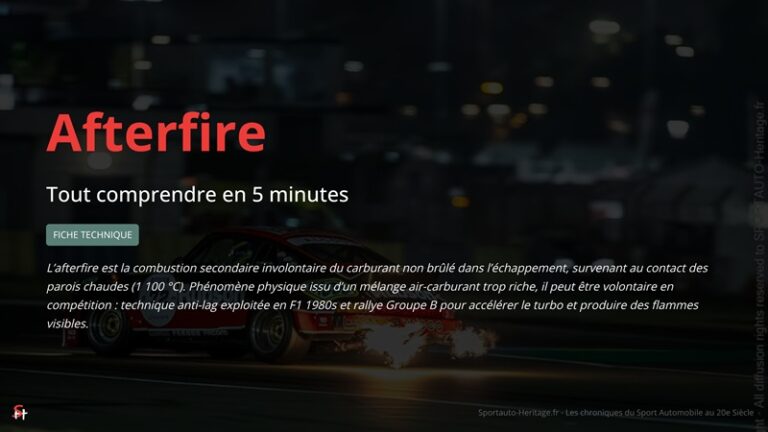 Afterfire - Fiche technique pour tout comprendre en 5 minutes.