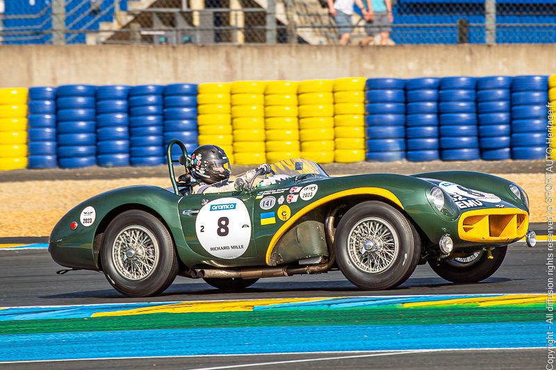 Le Mans Classic 2023 – Plateau 2 – Aston Martin DB3S de 1958 - piste