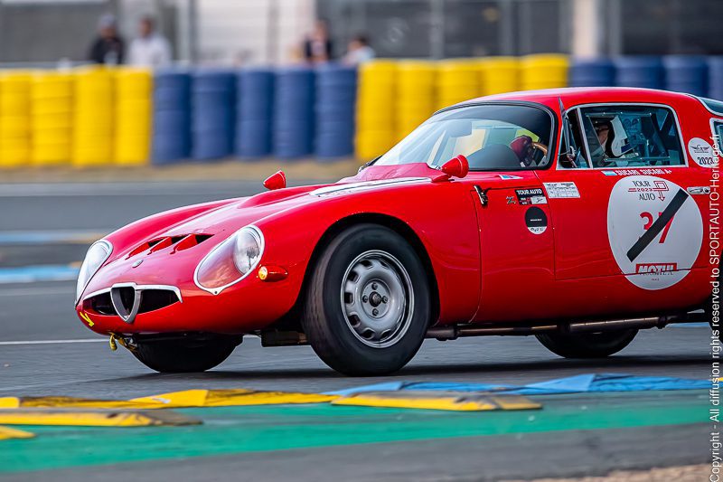 Le Mans Classic - Alfa Romeo Giulia TZ - 1964 - Avant