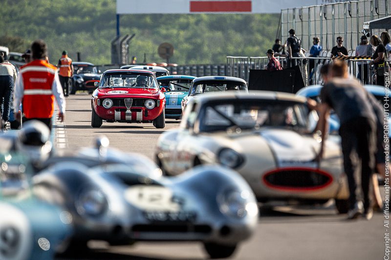 Sportauto-Heritage.fr - GPAO - Sixties Legends - Giulia Sprint GTA - 1965 (pitlane)