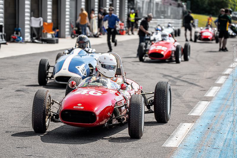 Sportauto-Heritage.fr - Grand Prix de lAge dOR - Formule JR on Pitlane
