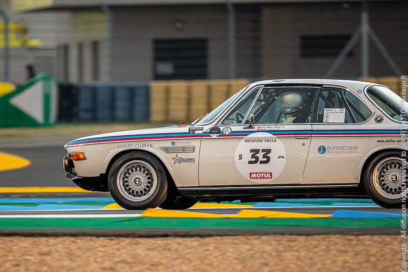 Sportauto-Heritage.fr - Le Mans Classic - Group 5 - BMW 2800 CS - 1969 (front)