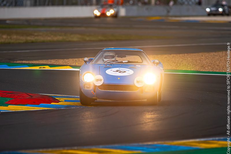 Sportauto-Heritage.fr - Le Mans Classic - Group 4 - Sunset Session-30 - Ferrari 250 LM - 1964