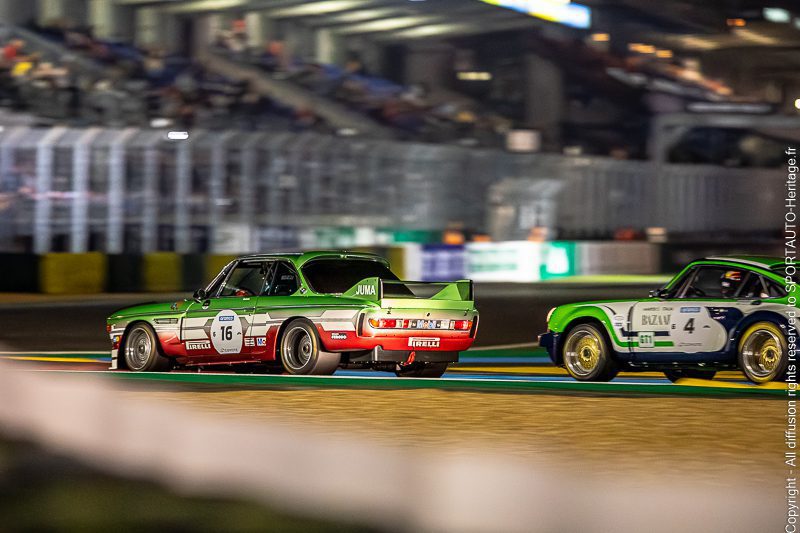 Sportauto-Heritage.fr - Le Mans Classic - Group 6 - Night Session-BMW 3.0 CSL - 1975