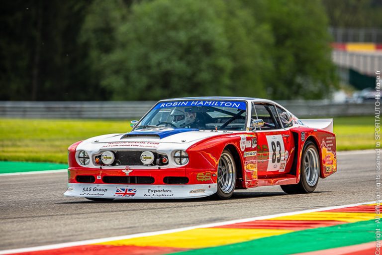 Sportauto-Heritage.fr - Spa Classic - CER2 - Aston Martin RHAM1 sortie de Blanchimont