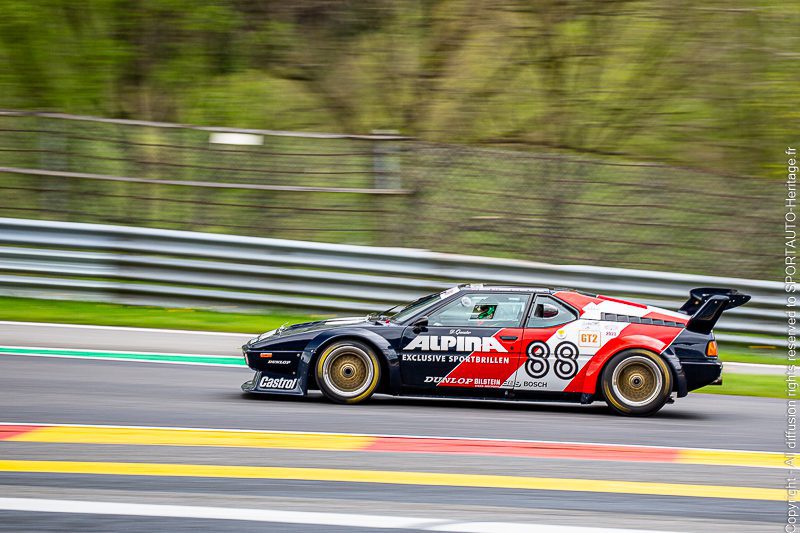 Sportauto-Heritage.fr - Spa Classic - Classic Endurance Racing 2 - BMW M1 Procar - 1979