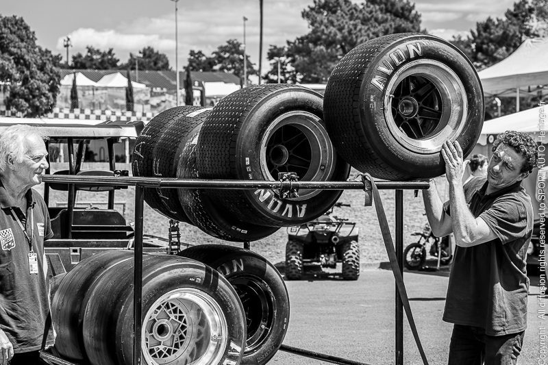 Sportauto-Heritage.fr - Le Mans Classic - Plateau 5 - Gestion des pneumatiques
