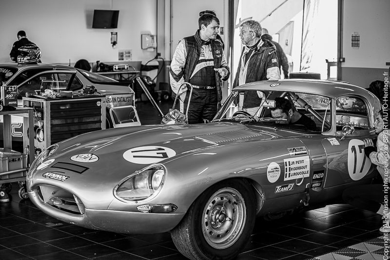 Grand Prix de France Historique - Paddock VdeV - Jaguar E-Type