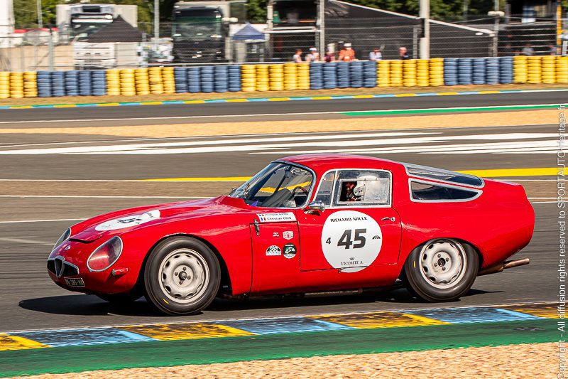 Le Mans Classic – Alfa Romeo Giulia TZ – 1963 – piste