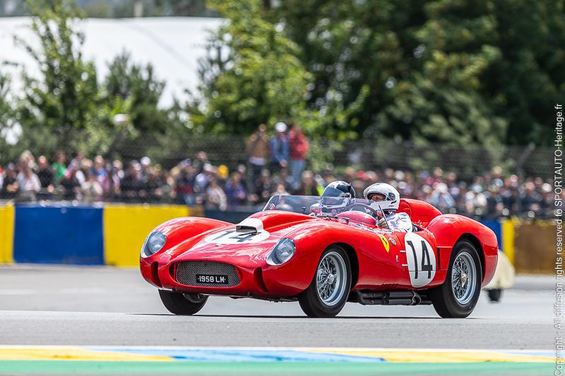 Le Mans Classic 2023 - Parade du Centenaire - Ferrari 250 TR - 1958