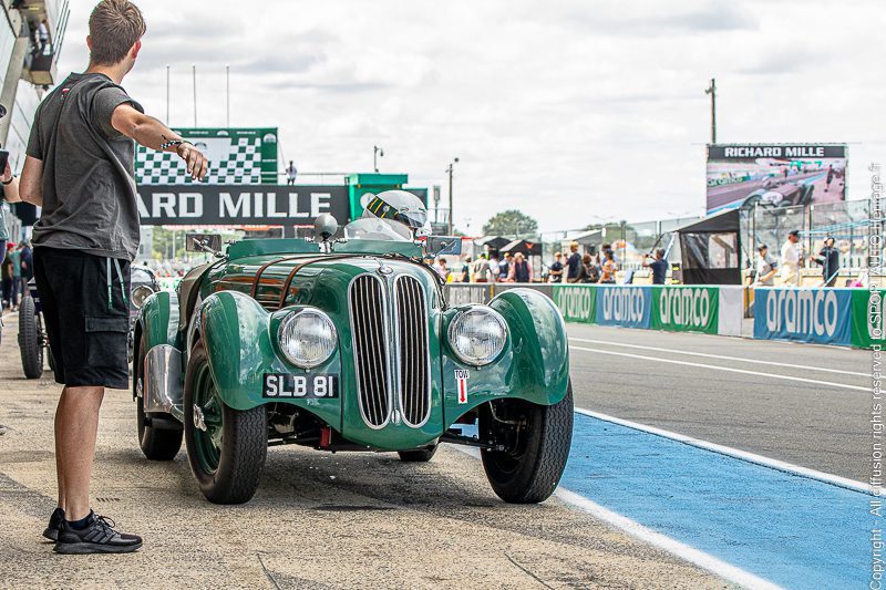 Le Mans Classic - Plateau 1 - BMW 328 Roadster - 1938 - Pitstop release