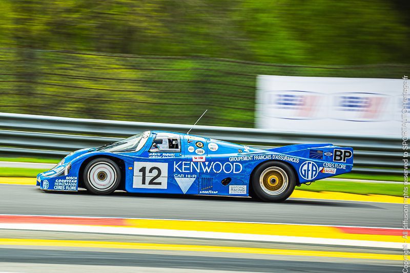Sportauto-Heritage.fr - Spa Classic - Group C - Porsche 956 (12) - Raidillon