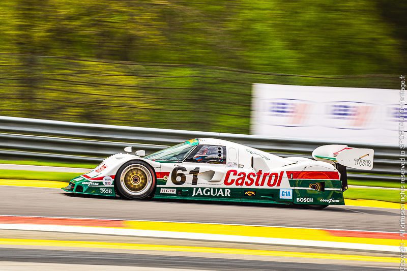 Sportauto-Heritage.fr - Spa Classic - Group C - Jaguar XJR10 au Raidillon