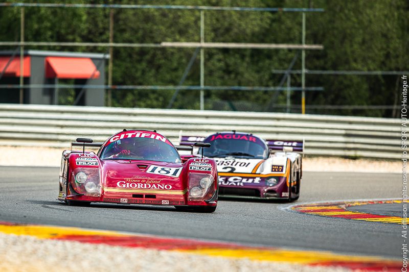 Sportauto-Heritage.fr - Spa Classic - Group C - Olmas GLT200 (181) - Sortie des combes
