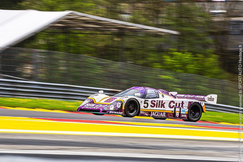 Sportauto-Heritage.fr - Spa Classic - Group C - Jaguar XLR9 au Raidillon