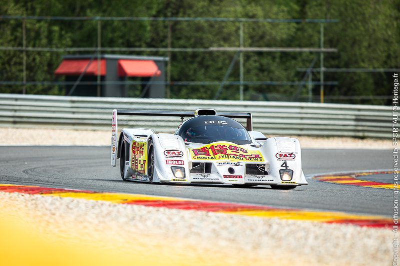 Sportauto-Heritage.fr - Spa Classic - Group C - Lola T92/10 - Sortie des combes