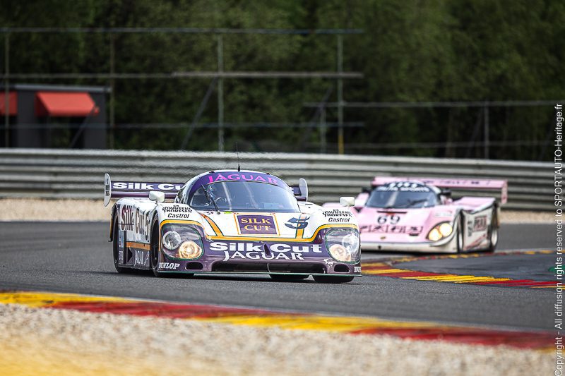 Sportauto-Heritage.fr - Spa Classic - Group C - Jaguar XLR9 - Chicane des combes