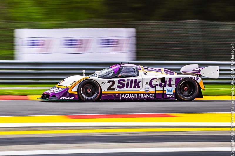 Sportauto-Heritage.fr - Spa Classic - Group C - Jaguar XJR9 (2) - Raidillon