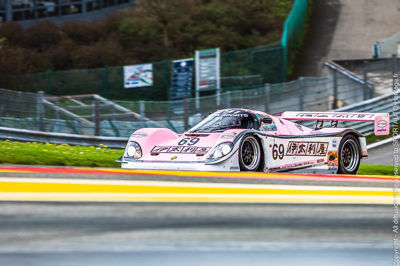 Sportauto-Heritage.fr - Spa Classic - Group C - Porsche 962C (69) - Raidillon