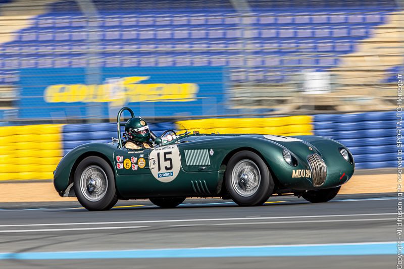 Sportauto-Heritage.fr - Le Mans Classic - Plateau 2 - Jaguar C-Type - 1952