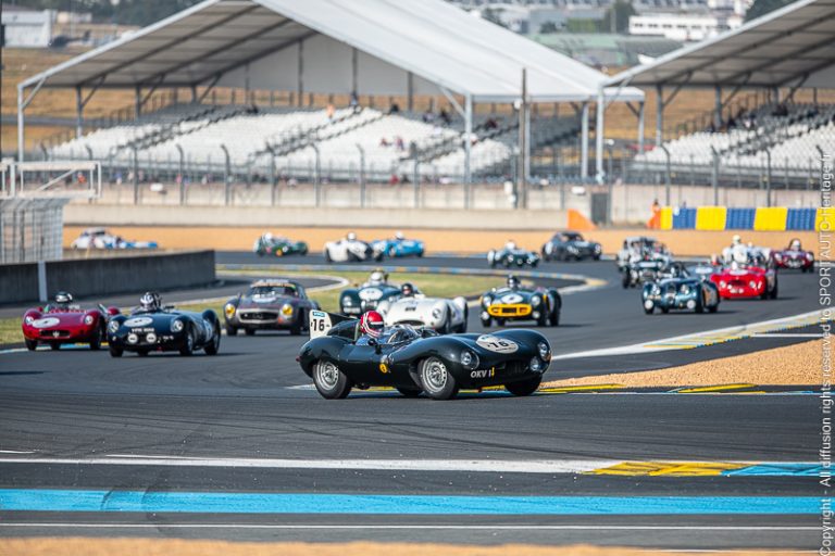 216 - JAGUAR D-TYPE - 1954 - LE MANS CLASSIC - PLATEAU 2