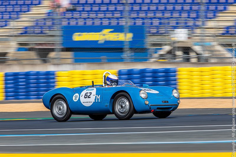 Sportauto-Heritage.fr - Le Mans Classic - Plateau 2 - Porsche 550 Spyder - 1955