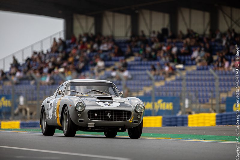 Sportauto-Heritage.fr - Le Mans Classic - Plateau 3 - Ferrari 250 GT SWB - 1961 on track