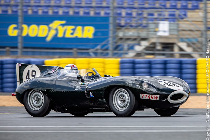 349 – JAGUAR D-TYPE – 1955 – LE MANS CLASSIC – PLATEAU 3