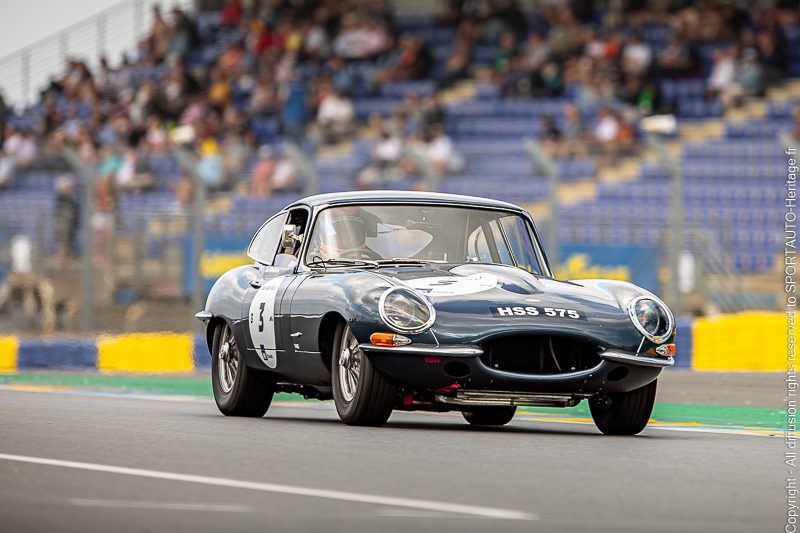 303 - JAGUAR - E-TYPE COUPE 3.8 - 1961 – LE MANS CLASSIC 2023 – PLATEAU 3