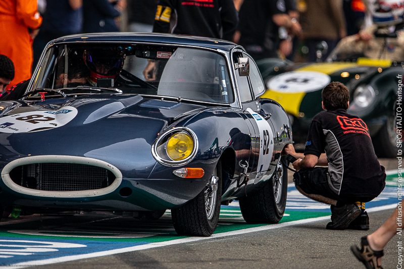 382 - JAGUAR - E-TYPE 3.8 - 1961 - LE MANS CLASSIC 2023 - PLATEAU 3