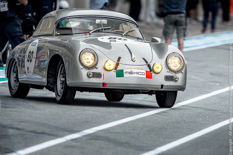 380 - PORSCHE - 356 A 1600 SPEEDSTER - 1959 - LE MANS CLASSIC - PLATEAU 3