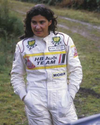 Michèle Mouton - pilote de rallye - photographe inconnu