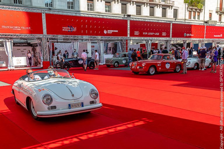 1000 MIGLIA - PRESENTATION DES VOITURES - BRESCIA 2021 - MILLE MIGLIA 2021