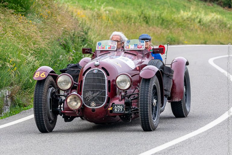 086 - ALFA ROMEO 8C 2900 BOTICELLA - 1936 - MILLE MIGLIA 2021