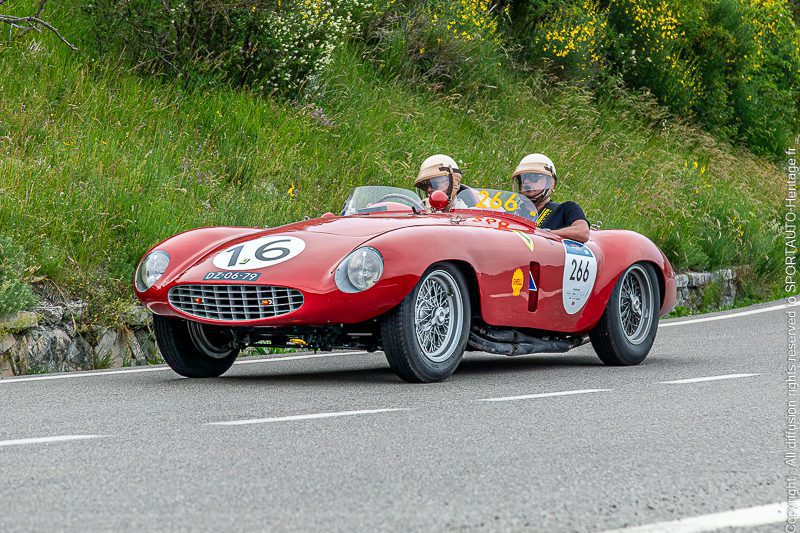 MM - 266 - FERRARI - 750 MONZA SPIDER SCAGLIETTI - 1954 - MILLE MIGLIA