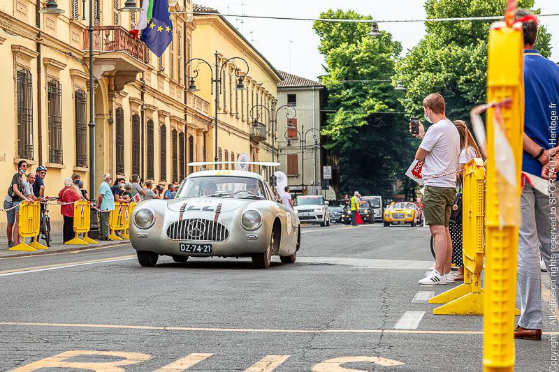 211 - MERCEDES BENZ 300 SL COUPE W194 PROTOTYPE - MILLE MIGLIA 2021