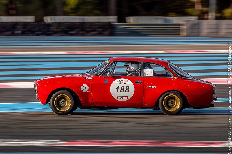 188 - Alfa Romeo 1750 GTAm - 1971 - Tour Auto 2023 - Circuit Paul Ricard