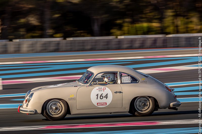 164 - Porsche 356 pré-A 1500 S coupé - 1954 - Tour Auto 2023 - Circuit Paul Ricard