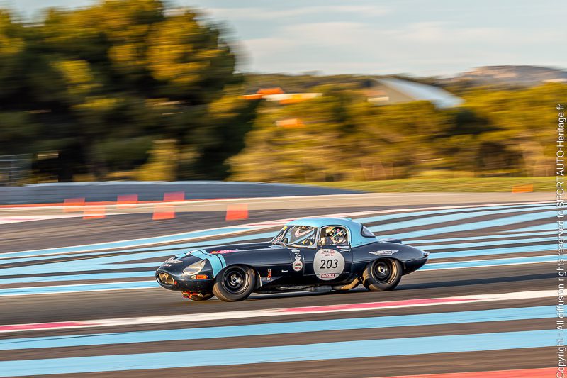 203 - Jaguar E-Type 3.8 - 1963 - Tour Auto 2023 - Circuit Paul Ricard
