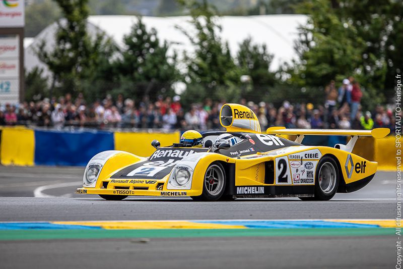 Le Mans Classic 2023 - Parade du Centenaire - Renault Alpine A442B de Pironi - Jaussaud