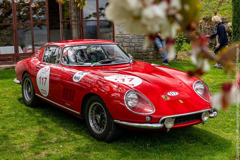 117 - Ferrari 275 GTB/4 - 1967 - Tour Auto 2023 - Les routes de France
