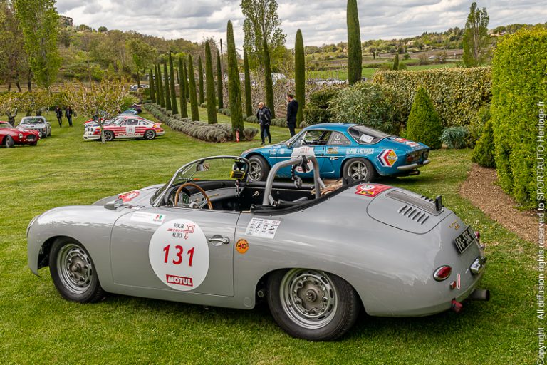 131 - Porsche 356 A 1600 Speedster - 1959 - Tour Auto 2023 - Les routes de France