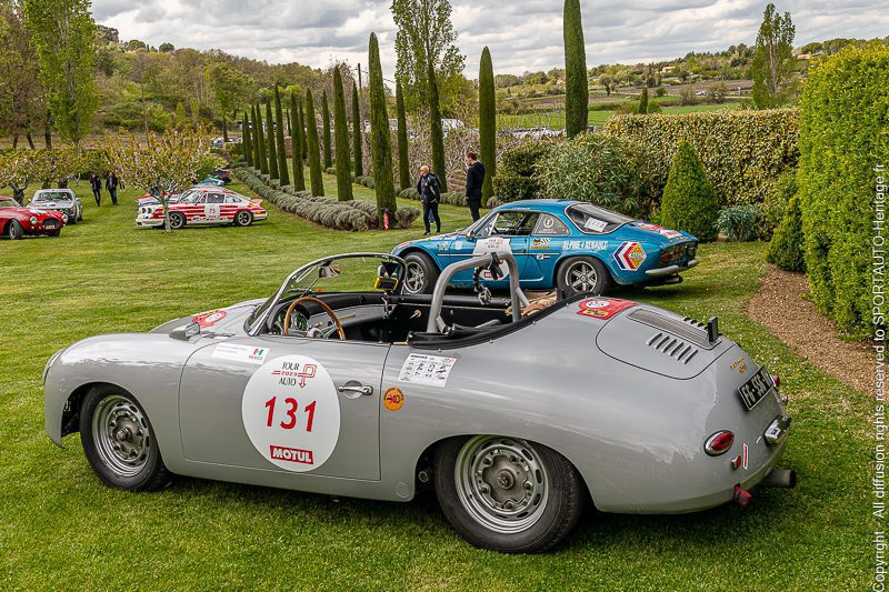 131 - Porsche 356 A 1600 Speedster - 1959 - Tour Auto 2023 - Les routes de France