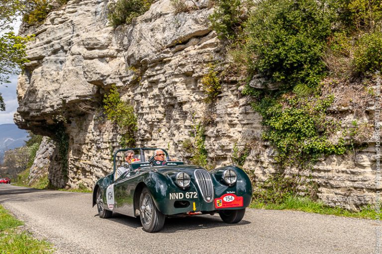 154 - Jaguar XK 140 - 1956 - Tour Auto 2023 - Les routes de France