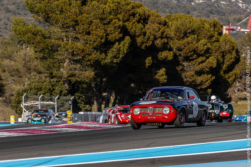 192 - Alfa Romeo Giulia Sprint GTV - 1966 - Tour Auto 2023 - Circuit Paul Ricard