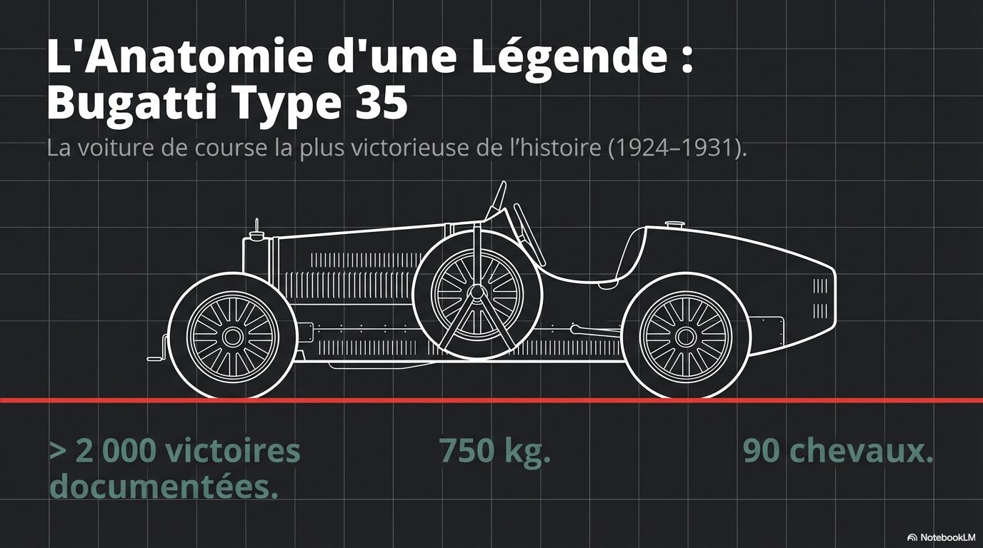Bugatti Type 35 : La voiture qui a tout gagné.