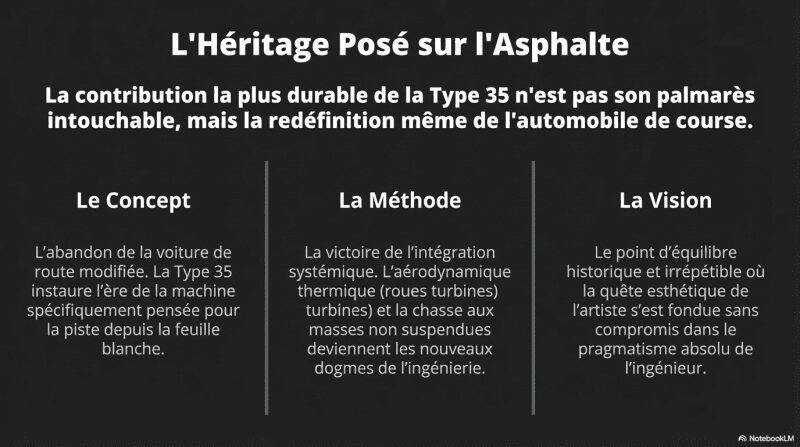 L'héritage posé sur l'asphalte