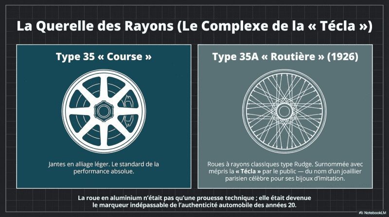 la querelle des rayons, le complexe de Tecla