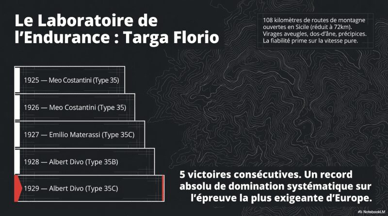 le laboratoire de l'endurance : la Targa Florio